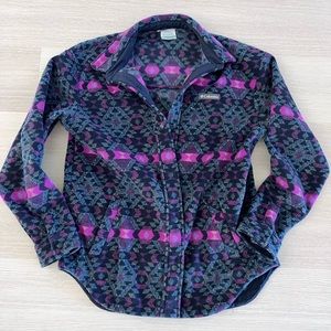 Columbia Fleece Button Up